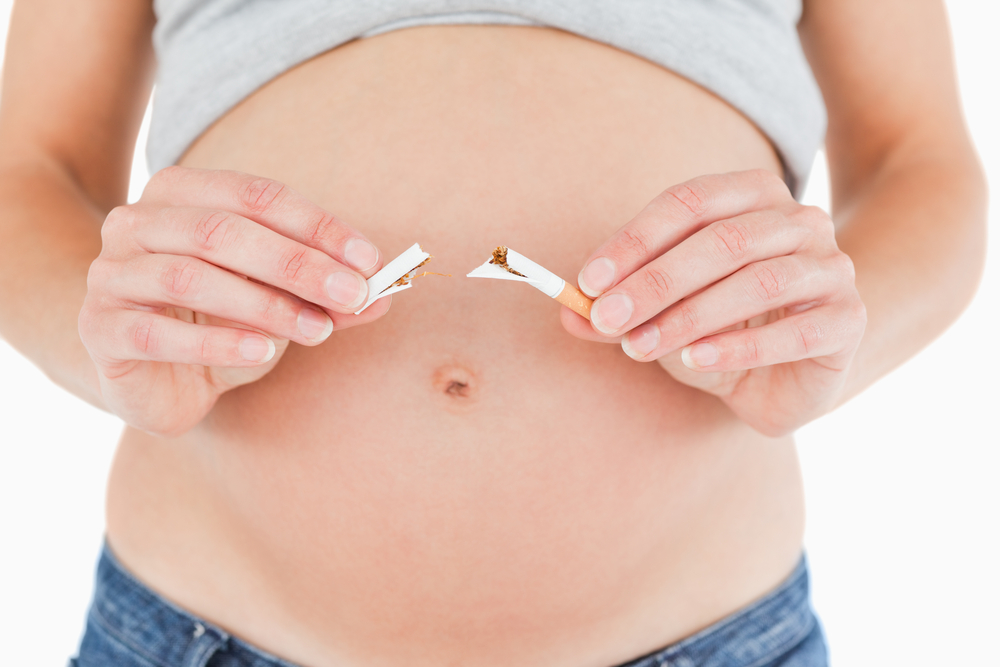 גמילה מעישון בהריון